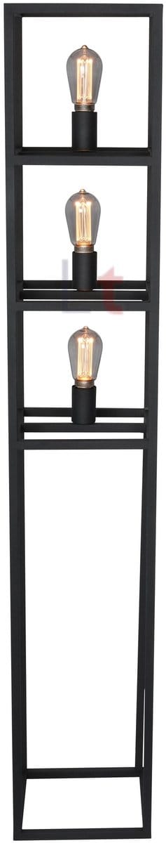 Freelight Novanta Vloerlamp - Industrieel Zwart - 2 jaar garantie