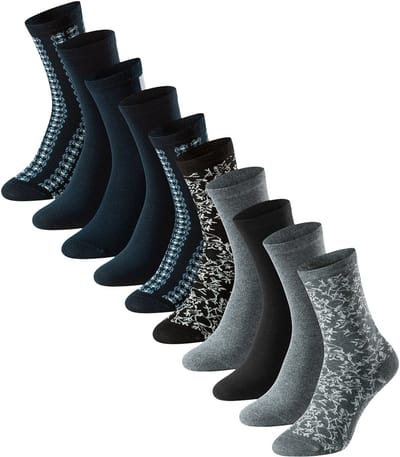 Schiesser Dames sokken 10 pack Bluebird