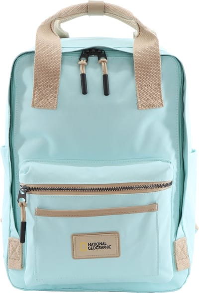 National Geographic Laptop Rugzak / Rugtas / Schooltas - 15 inch - Legend - Agua - Lichtblauw
