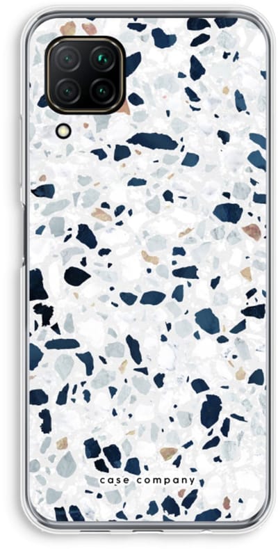 Case Company® - Hoesje geschikt voor Huawei P40 Lite hoesje - Terrazzo N°1 - Soft Cover Telefoonhoesje - Bescherming aan alle Kanten en Schermrand