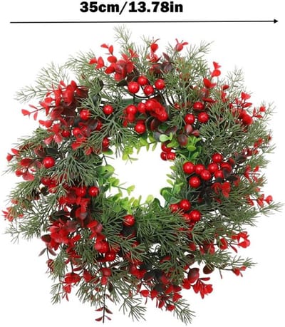 Allecto - Kerstkrans - Decoratieve Adventskrans - Stijlvolle