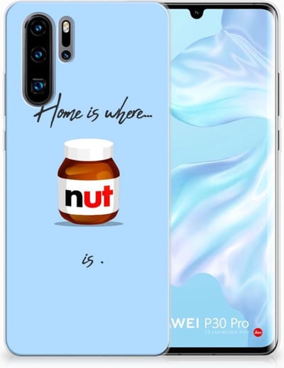 Huawei P30 Pro Siliconen Case Nut Home