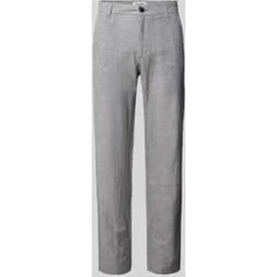tapered fit broek met steekzakken model 'STACE'