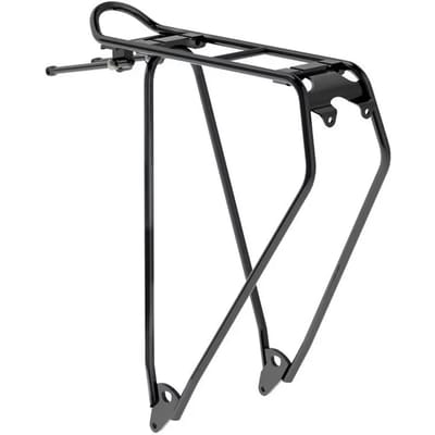 Racktime Lightit Systeem Bagagedrager 28", zwart Uitvoering zwart hard geëloxeerd