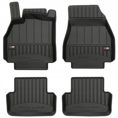 FROGUM ProLine - Automatten - Renault Megane II 2002-2008 automat - 3D rand - Versterkt - Geurloos