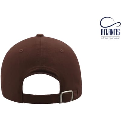 Atlantis Headwear Liberty Sandwich Cap AT610 - Brown/Natural - One size
