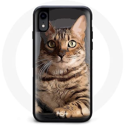 Hoesje - MANIACASE - Iphone XR - Flexibel - Schokbescherming - Zwart