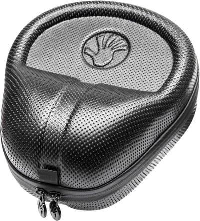 Hoofdtelefoon Opbergdoos - Draagbare Case - Bescherming Onderweg - Stevige Constructie - 10.8 x 18.4 x 22.2 cm - Zwart