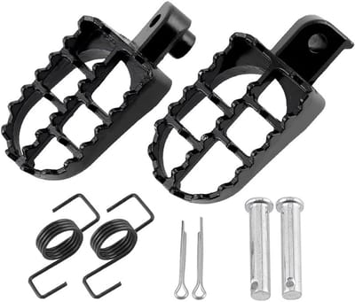 Universele Aluminium Voetsteunen 8mm voor 50cc tot 125cc Crossmotoren en Pitbikes