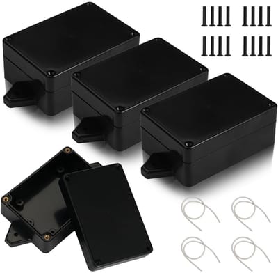 Waterdichte Junction Box van ABS Plastic, IP65 Bescherming, Elektronische Behuizing voor Elektrische Toepassingen (83 x 58 x 33 mm)
