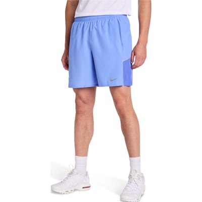 Nike Miler Korte Broeken Heren - Blauw - Maat XS - Poly Woven