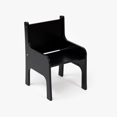 Ette Tete Tulla Chair - Zwart - Montessori Kinderstoel Verstelbaar