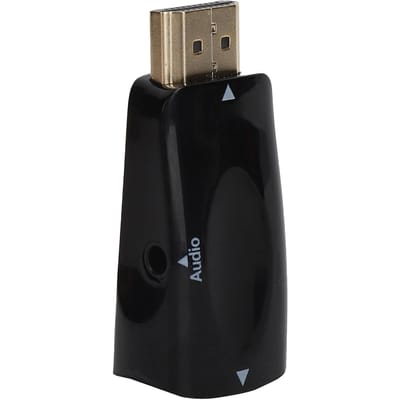 1080P HD Multimedia Interface Mannelijk naar VGA Vrouwelijk Adapter Converter met Audiokabel