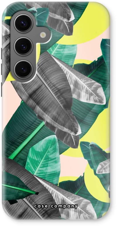 Case Company® - Hoesje geschikt voor Samsung Galaxy S24 hoesje - Fantasie jungle - Tough Case - Maximale Bescherming alle Kanten en Schermrand