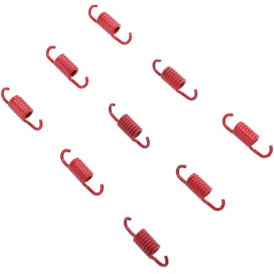 9 STuks Rode Koppelingsveren Hoge Prestaties 1500 RPM Koppelingsveren Set voor 50cc GY6 Motor Scooters QMB139 red