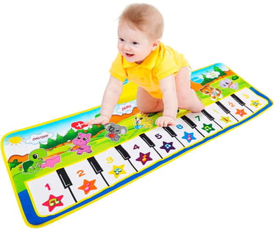 Zenergy Piano Speelmat - Voor Kinderen - Kinderspeelgoed - Piano Mat - Muziekmat - Speelmat