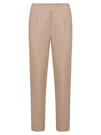 Slim Fit-7/8-broek Van Peter Hahn beige