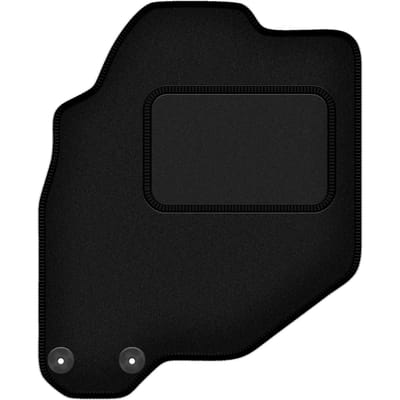 Bestuurdersmat zwart voor: Honda Jazz II hatchback (2002-2007)