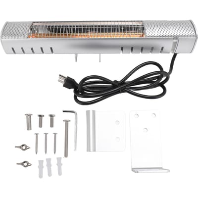1500W Infrarood Verwarmer Binnen Buiten Muur Terras Verwarmer IP65 Waterdicht 30 Vierkante Meter Dekking 3S