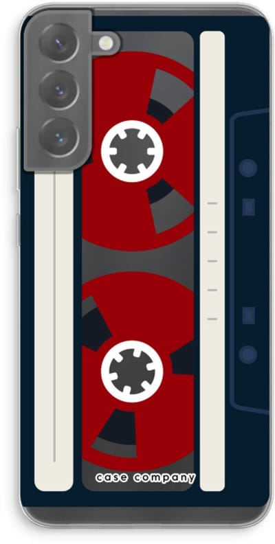 Case Company® - Hoesje geschikt voor Samsung Galaxy S22 Plus hoesje - Here's your tape - Soft Cover Telefoonhoesje - Bescherming aan alle Kanten en Schermrand