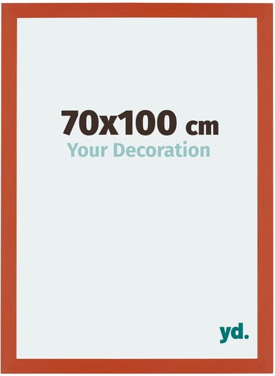 Your Decoration - Puzzellijst 70x100 cm - Oranje - Puzzellijst 1500-2000 stukjes - MDF Fotolijst - Mura
