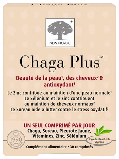 New Nordic Chaga Plus 30 tabletten