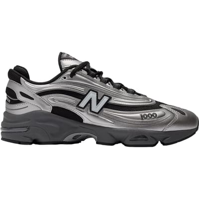 1000 Metallic Silver Sneakers