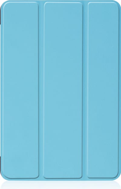 Hoesje - Geschikt voor Apple iPad Air 6 (2024) - 11 inch - 6e Generatie - M2 - Dun & Stevig - Trifold Bookcase - Hard Cover - Hardcover Book Case - Tablet Hoes - Lichtblauw