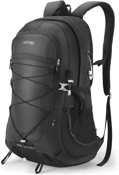 Wandelrugzak - Trekkingtas Dagrugzak - Buitenactiviteiten - Arbeidsbesparend Ademend - 45 Liter - Blauw