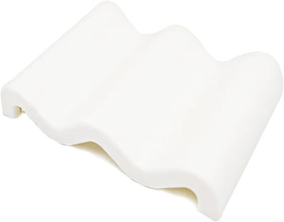 Wavy Zeepdispenser van Silicone, 10 x 8 x 2 cm, Ideaal voor Badkamer, Keuken en Balkon, Antislip en Duurzaam