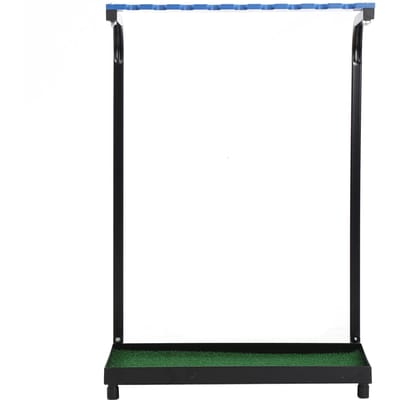 9 Gaten Golfclub Stalen Opbergrek Houder Putter Display Plank Standaard Golfgereedschap Benodigdheden white