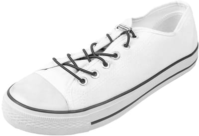 Elastische schoenveters | Draaisluiting | Verander je schoenen in instappers | Kleur: Zwart