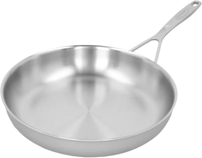 RVS Koekenpan 20 cm met Antiaanbaklaag voor Koken en Bakken