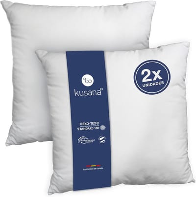 Hypoallergene Kussenvulling Siliconen Holle Vezel Vlokken Set van 2 (80x80 cm) | Vormvast & Ultra Zacht