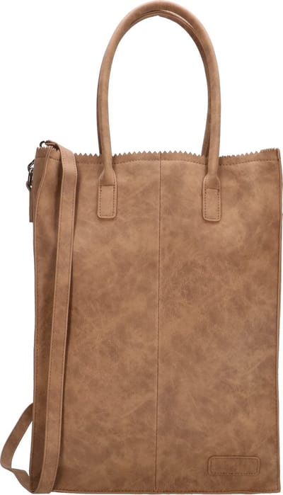 Zebra Trends Rosa XL Shopper - Camel