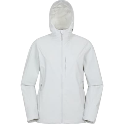 Mountain Warehouse Dames/Dames Retreat Verpakbaar Soft Shell Jasje (Lichtgrijs)