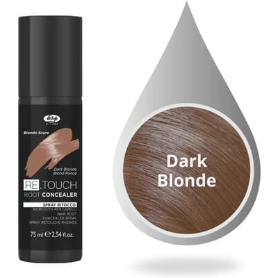 Lisap Spray Color Retouch Root Concealer Dark Blonde