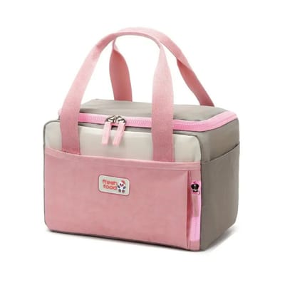 Livano Koeltas - Koelbox - Koelelementen - Coolbox - Auto - Lunchtas - Strand - Roze