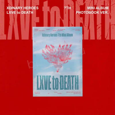 XDINARY HEROES - [LXVE TO DEATH] 7ème Mini Album LIVRE PHOTO The end