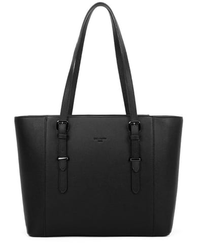 Gallantry® Dames Shopper Tas – Grote Schoudertas – Werk Tas Dames – Laptop Tas – Ruime Dames Handtas - Zwart
