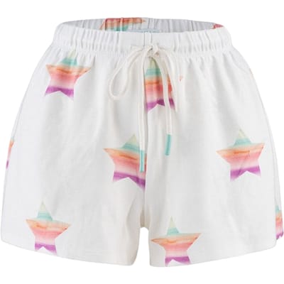 PJ Salvage Dames Stardust Franse Terry Shorts (Off White)