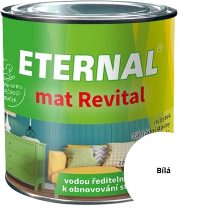 Eternal MAT Revital 0,1 kg, Wit (RAL9003)