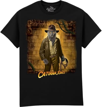 Indiana Jones Catiana Jones The Coloured House T-shirt M