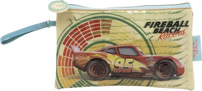 Disney Cars Schooletui /Toilettas afmeting: 23,5 x 14 cm.
