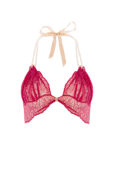 Bracli - Sydney Perlenketten-Set | Rot 2 Größe S