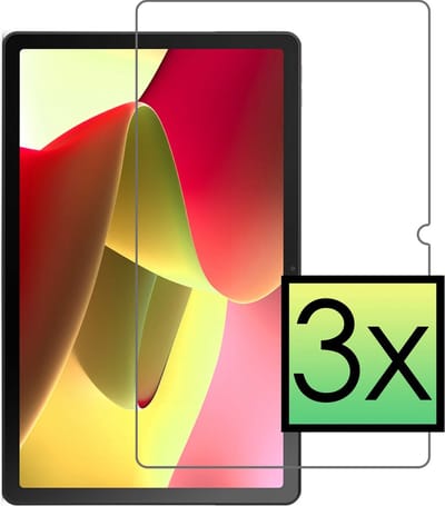 Screenprotector - 3 Stuks - Geschikt voor Lenovo Tab M10 (3e / 3rd generatie) - Extra Sterk - Beschermglas - Gehard Glas - Tempered Glass - Screen Protector - Bescherm Cover