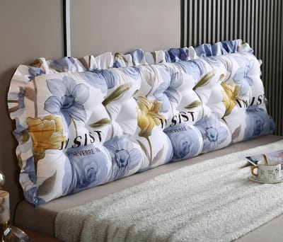 Groot Hoofdeinde Kussen voor Bank en Bed - Comfortabel Rugleuning en LeesKussen