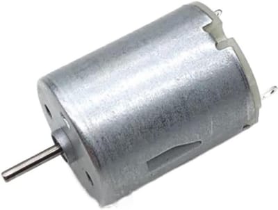 Kleine Motor - Model Motor - Speelgoed Maken - Verstelbare Snelheid - 24x30mm - Zilverkleurig