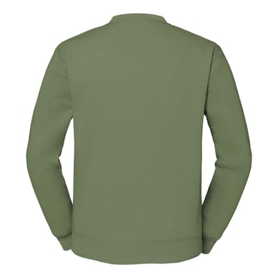 Fruit of the Loom Heren Klassiek Ingelegd Sweatshirt (Klassieke Olijf)