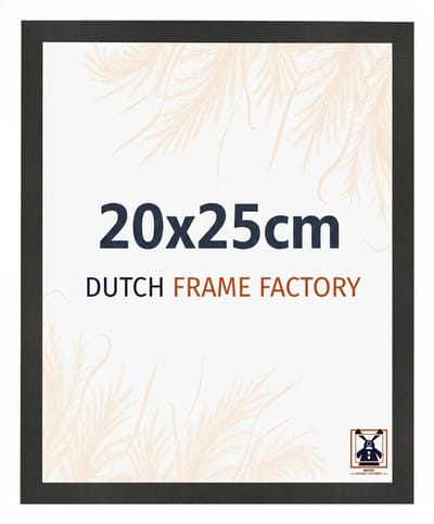 Fotolijst 20x25 cm - MDF - Zwart Mat - Benno